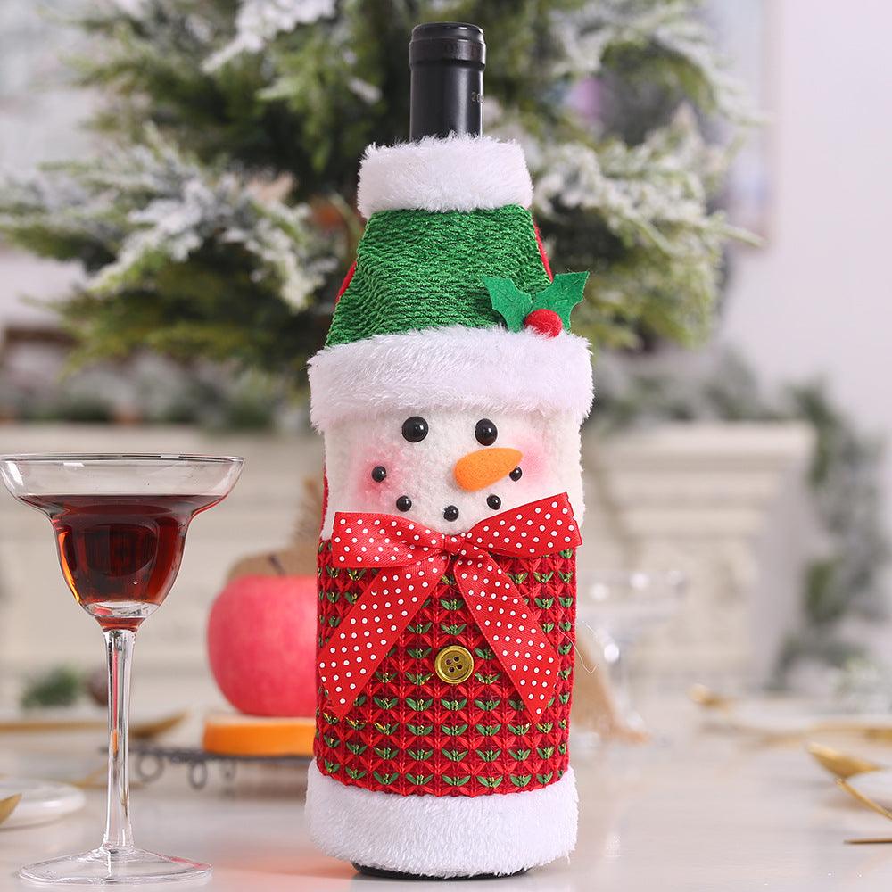 Christmas Decorations Christmas Wine Bottle Socks - Nioor