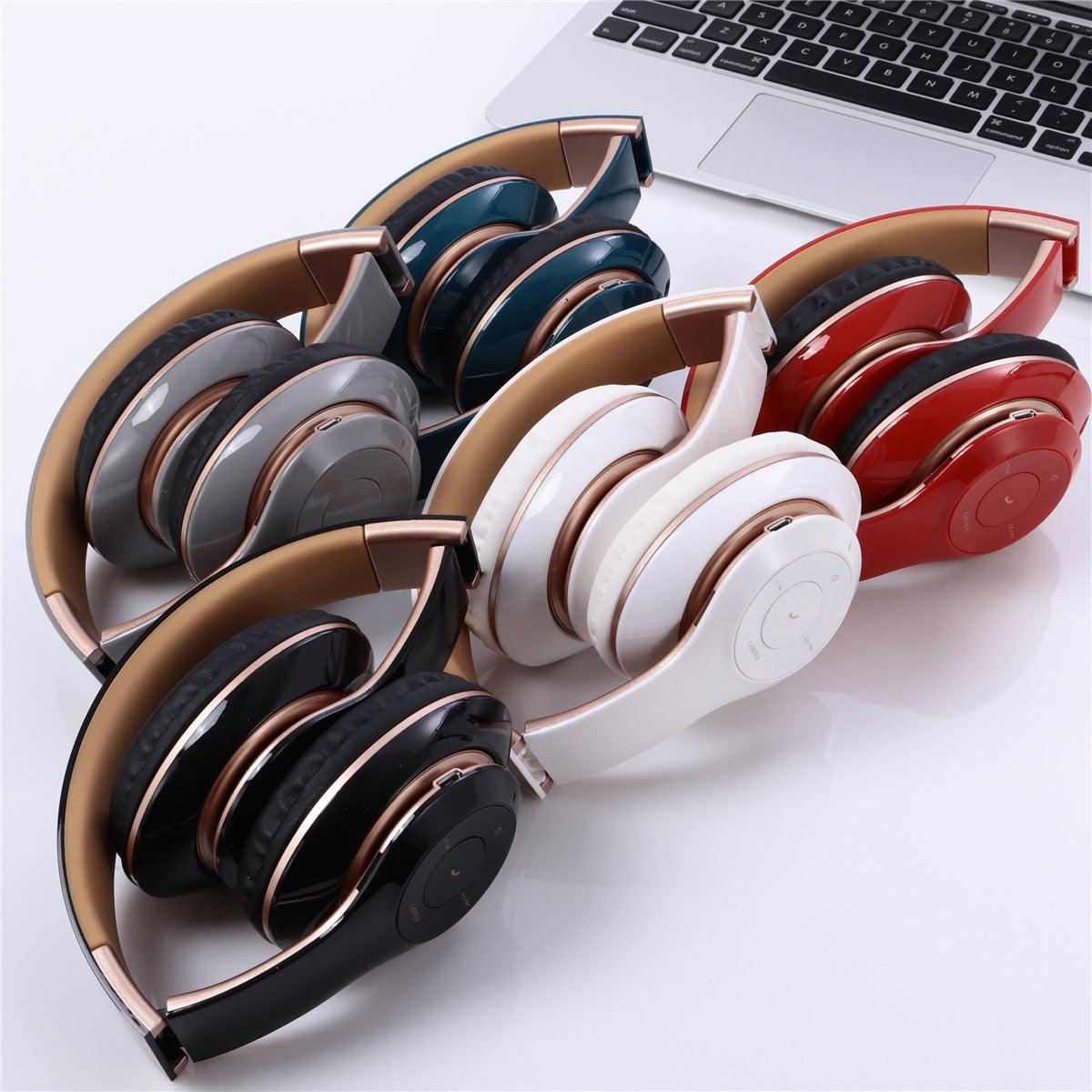 Head-mounted sports wireless folding headphones - Nioor