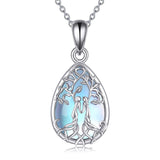 Sterling Silver Tree of Life Sister Necklace Jewelry from Sister - Nioor