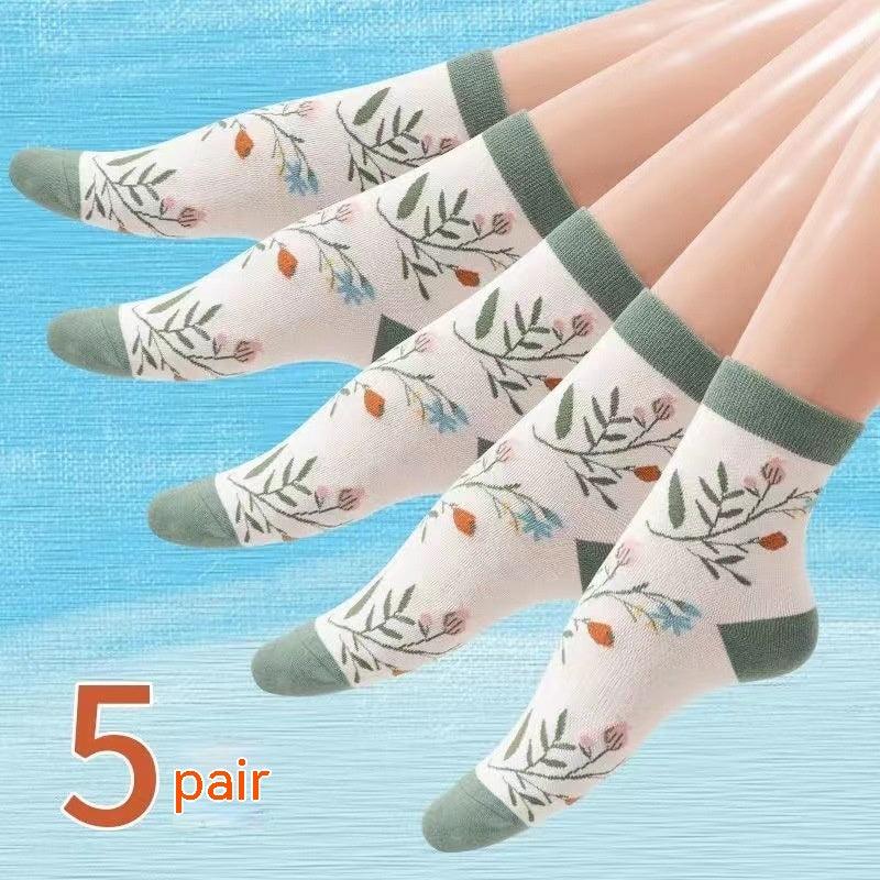 Men's And Women's Fashion Middle Warm Wear-resistant Sweat-absorbent Breathable Cotton Socks - Nioor