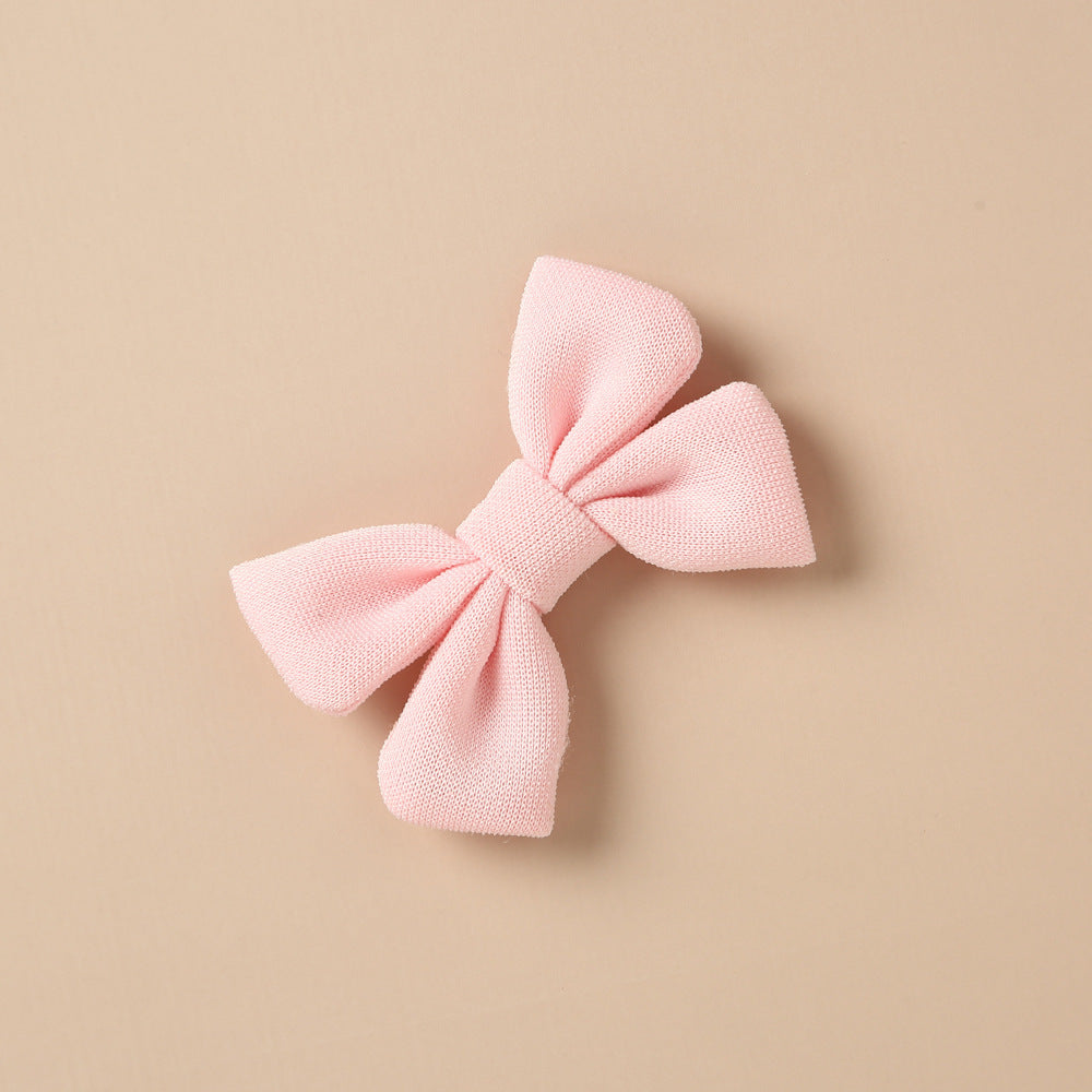 Retro Style Bow Children's Hair Edge Clip Jewelry