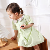 Spring Girl Baby Pastoral Floral Dress