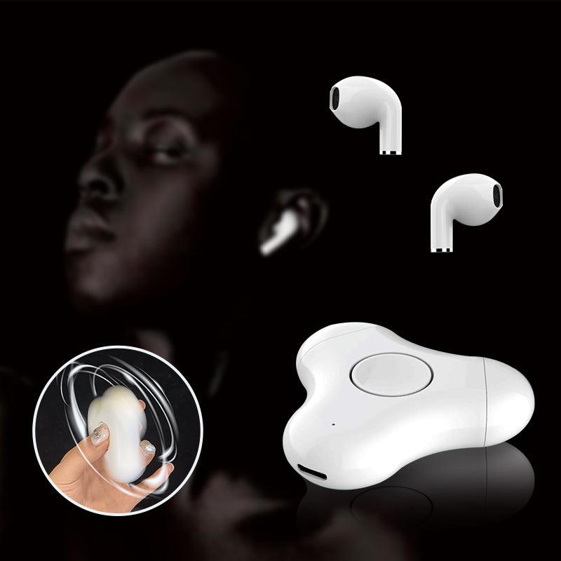 New Multi-Function Headset Fidget Spinner Bluetooth Fingertip Gyro In Ear Bluetooth Headset - Nioor