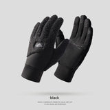 Teddy Velvet Insulated Gloves For Outdoor Use - Nioor