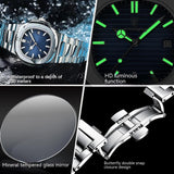 New Waterproof Men's Quartz Watch - Nioor