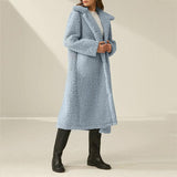 Autumn And Winter Single-breasted Woolen Coat Outerwear - Nioor