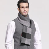 Men's Wool Knitted Scarf British Style - Nioor