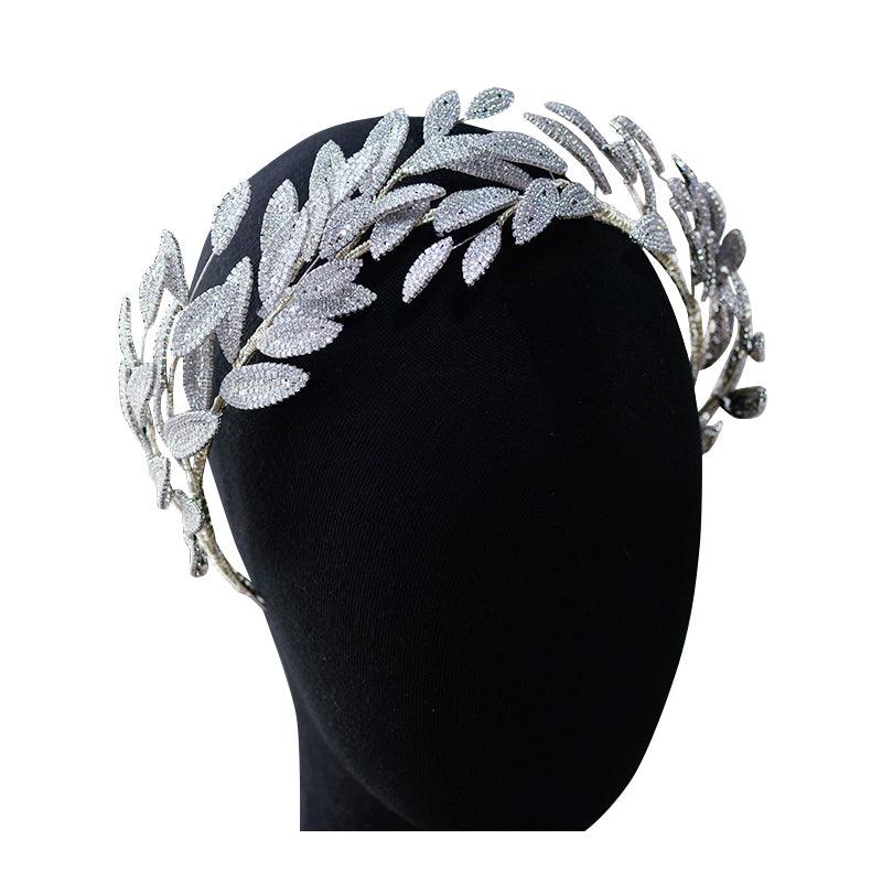 Artificial Zircon Alloy Hair Band - Nioor