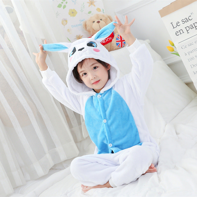 Rabbit Animal Pajamas Toilet Version Home Service