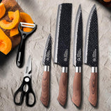 Gift Household Stainless Steel Kitchen Knife Six-piece Set - Nioor