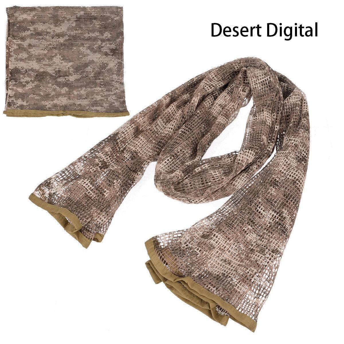 Breathable camouflage outdoor men's and women's scarves - Nioor