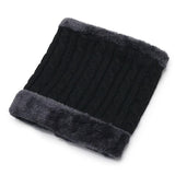 Men's Fashion Knitted Padded Warm Scarf - Nioor