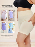 High Waisted Body Shaper Thigh Slimmer Butt Lifting Shapewear For Women - Nioor