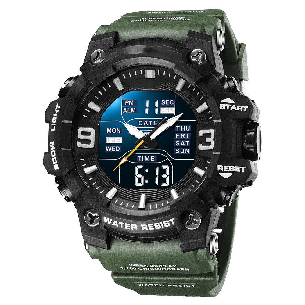 Men's Sports Waterproof Multifunctional Electronic Watch - Nioor