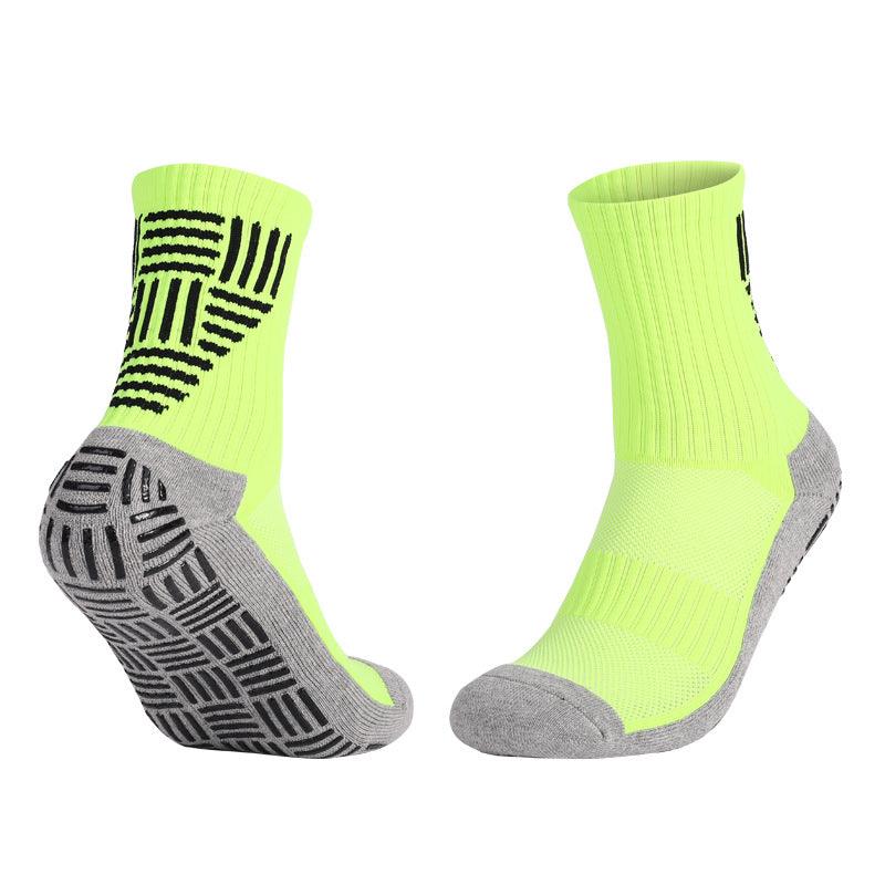 Thick Towel Bottom Mid-calf Soccer Socks Non-slip Sweat-proof Athletic Socks - Nioor