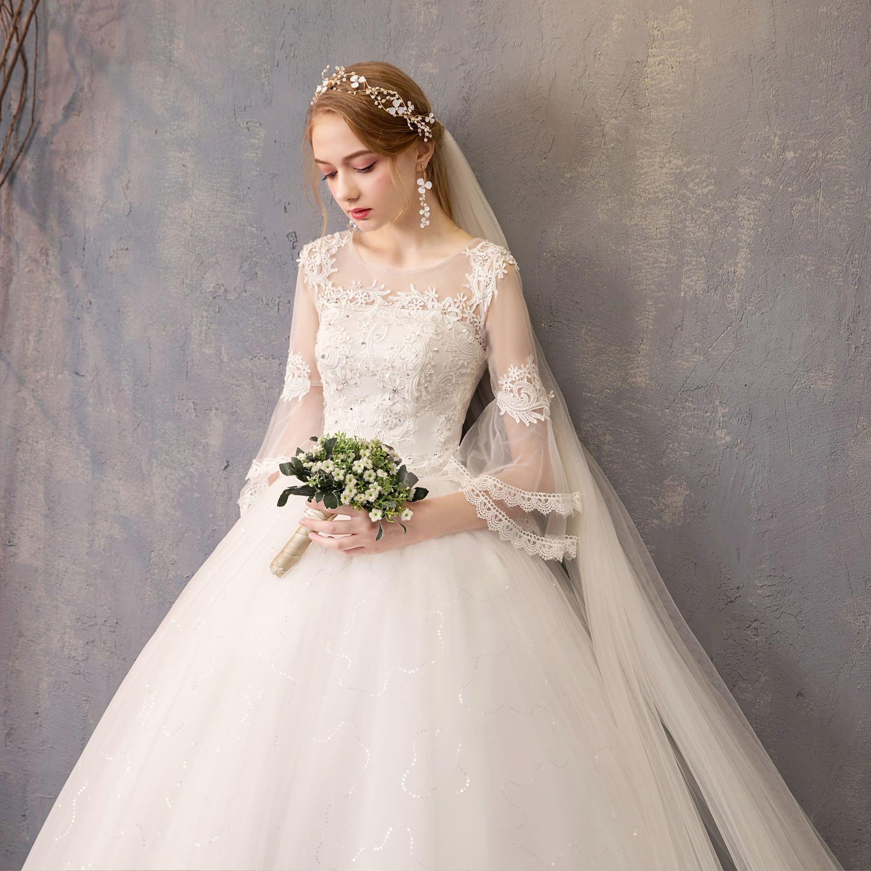 Wedding Dress Bridal Ball Gown Dress - Nioor