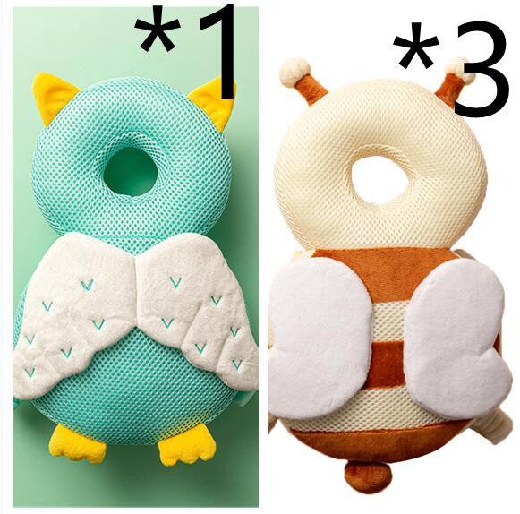 Baby Toddler Headrest Child Protection Baby Head Protection Cushion Cute Angel Wings - Nioor