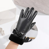 Women's Warm Thickened Velvet Gloves - Nioor