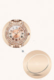 Exquisite And Elegant Sparkling Quartz Watch With Diamonds - Nioor