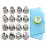 3 in one LIMITED EDITION CHRISTMAS STYLE Stainless Steel Cake Decorating Nozzle - Nioor