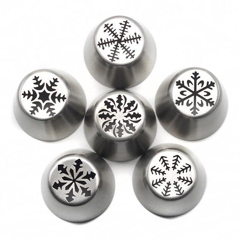 3 in one LIMITED EDITION CHRISTMAS STYLE Stainless Steel Cake Decorating Nozzle - Nioor