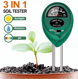 3 In1 Soil Tester Water PH Moisture Light Test Meter Kit For Garden Plant Flower - Nioor