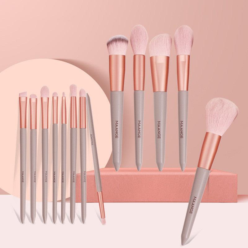 3 makeup brush set beauty tools - Nioor