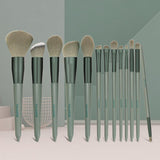 3 makeup brush set beauty tools - Nioor