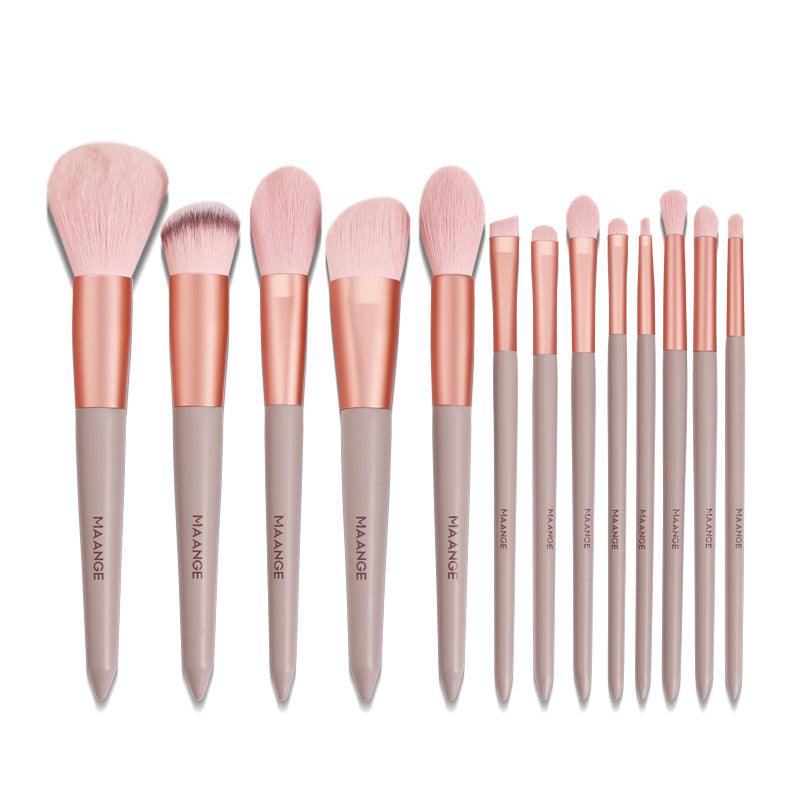 3 makeup brush set beauty tools - Nioor