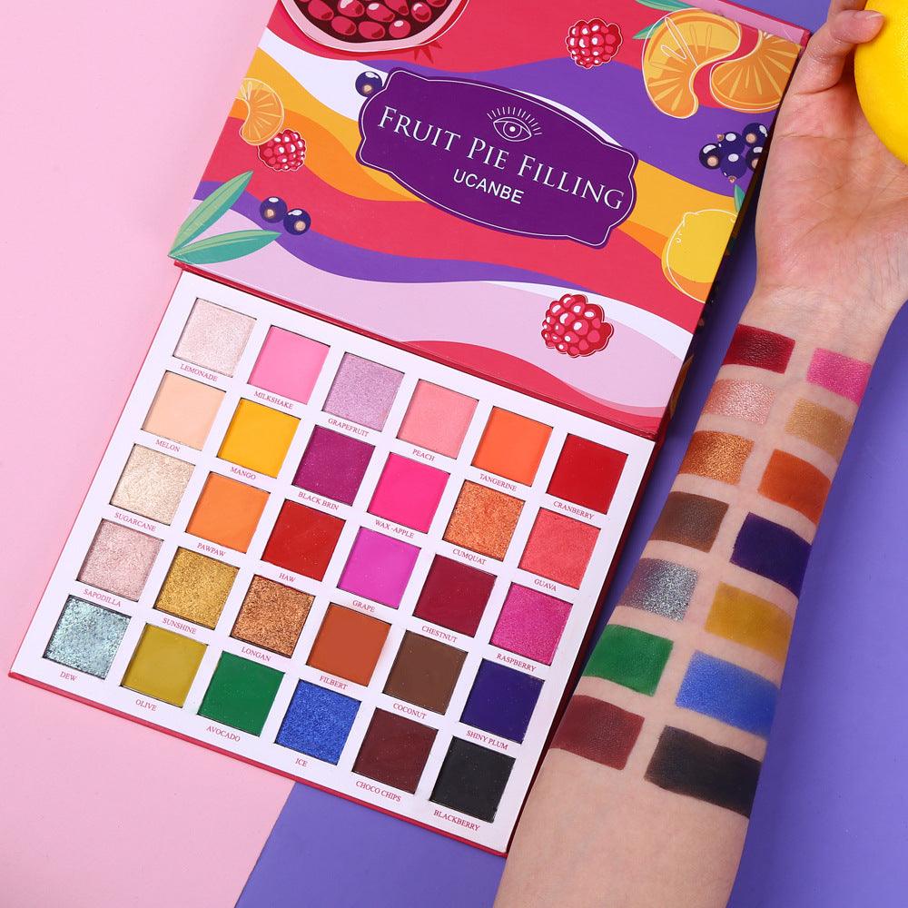 30 colors Fruit Pie Filling eyeshadow palette - Nioor