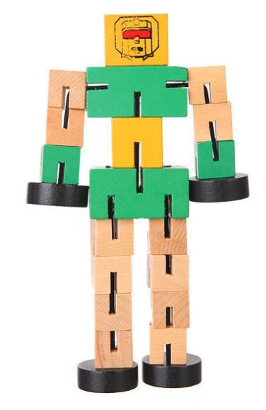 wooden robot toys - Nioor