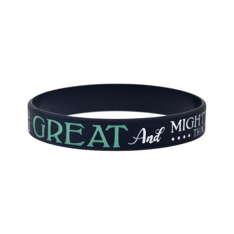 Inspirational Quotes Wrist Strap For Men And Women