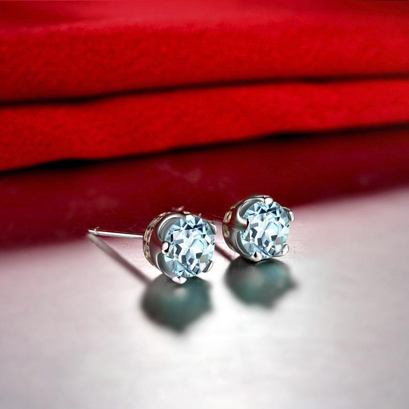 Peridot s925 sterling silver earrings - Nioor