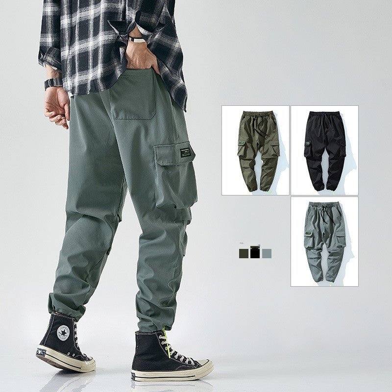 Japanese Men's Overalls Plus Casual Pants