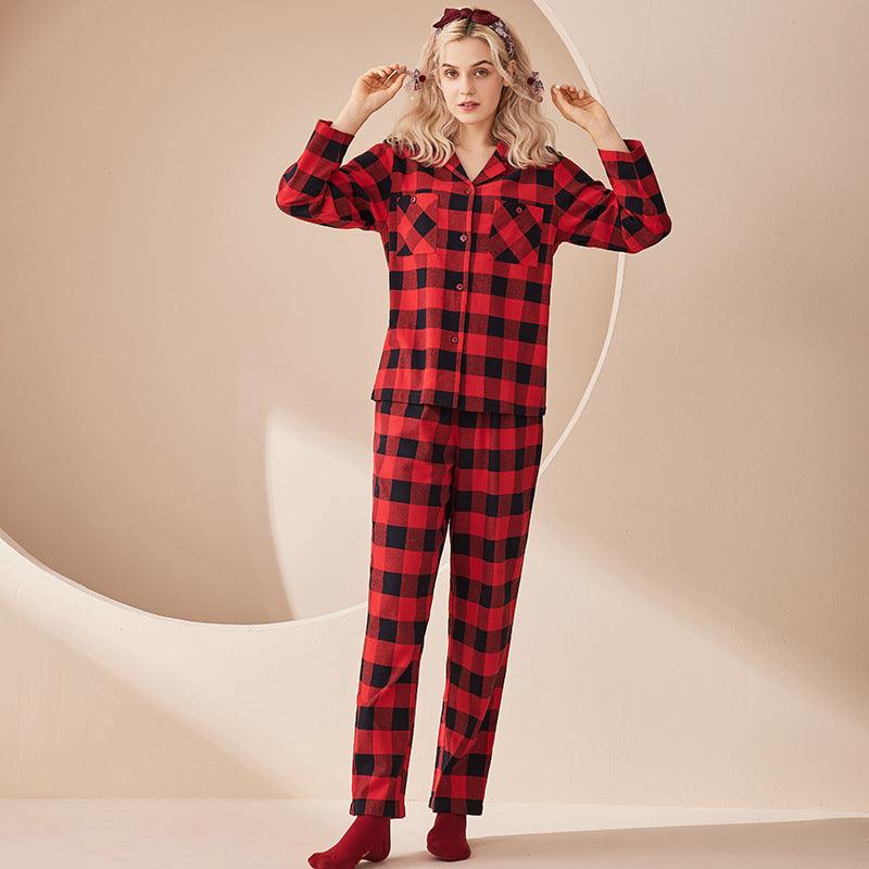 New Home Thickened Cotton Pajamas - Nioor