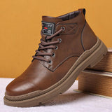 Tactical Martin Boots For Men, Comfortable And Versatile For Autumn And Winter - Nioor