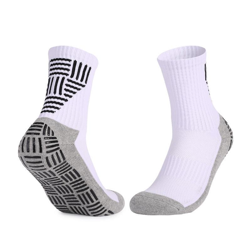 Thick Towel Bottom Mid-calf Soccer Socks Non-slip Sweat-proof Athletic Socks - Nioor