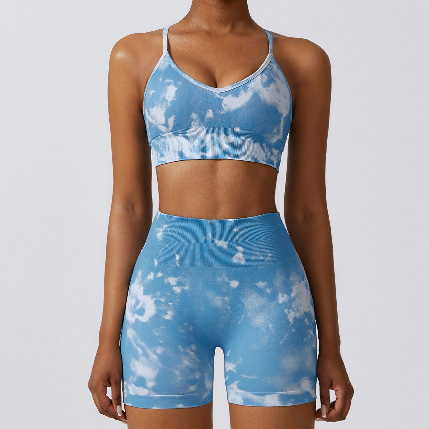 Camouflage Printing Seamless Yoga Suit - Nioor