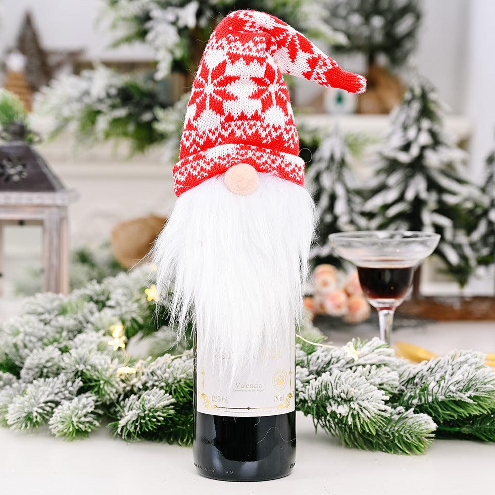 Christmas Decorations Christmas Wine Bottle Socks - Nioor