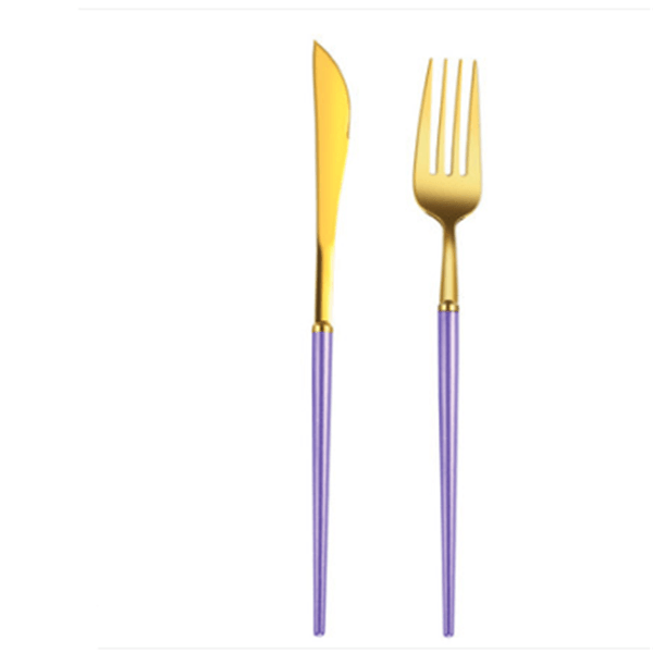 Stainless Steel Knife And Fork Set - Nioor