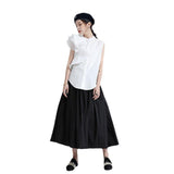 Inner Lining Spun Yarn Puffy Multi-layer Big Hem Skirt - Nioor