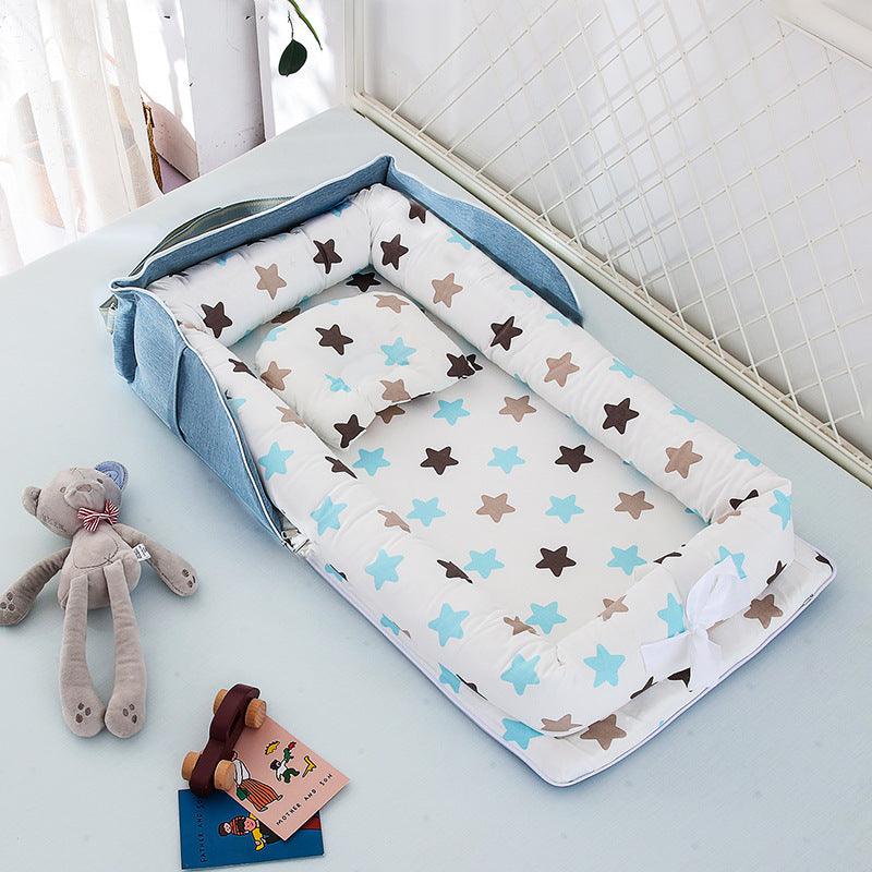 Cotton Portable Foldable Baby Bed - Nioor