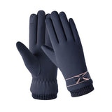 Gloves Women's Skin-feeling Fabric Soft And Windproof - Nioor