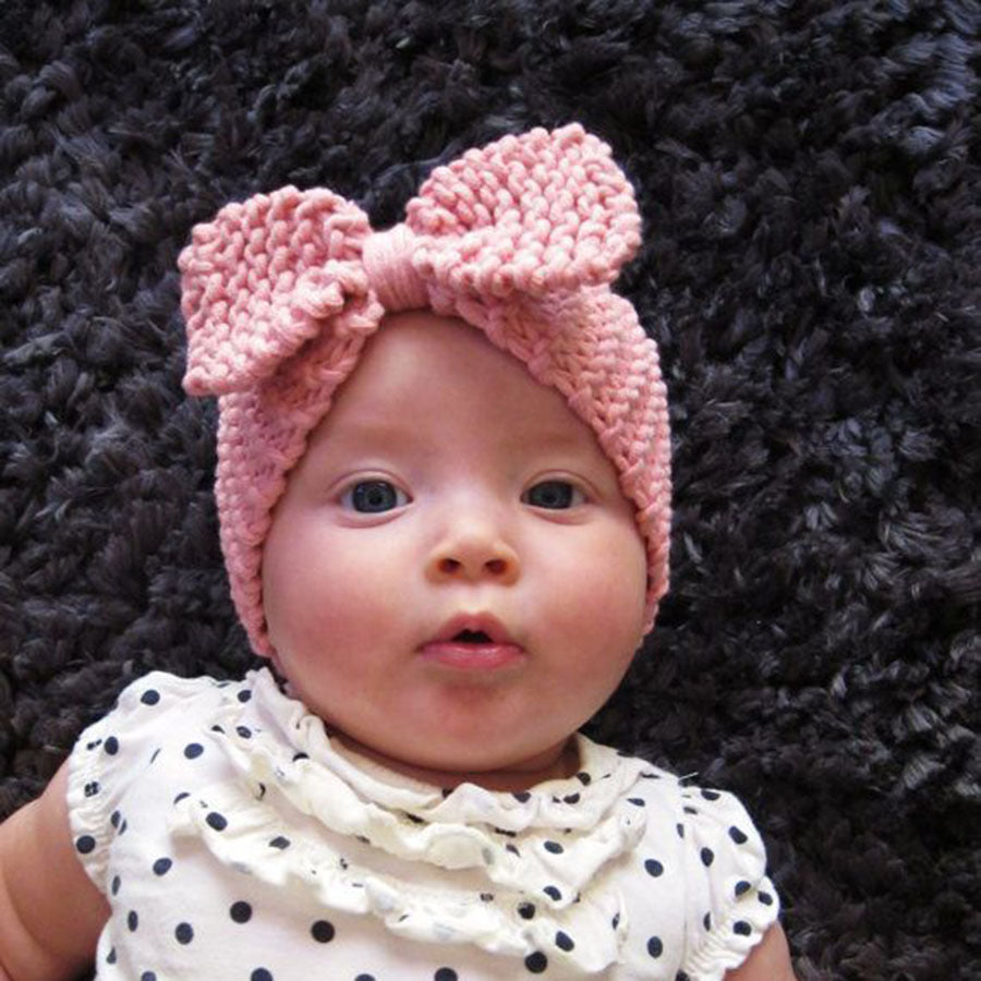 Knitted hair band baby wool ear protection