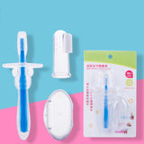 Silicone Baby Toothbrush Kids Teether Training Tool Clear Massager - Nioor