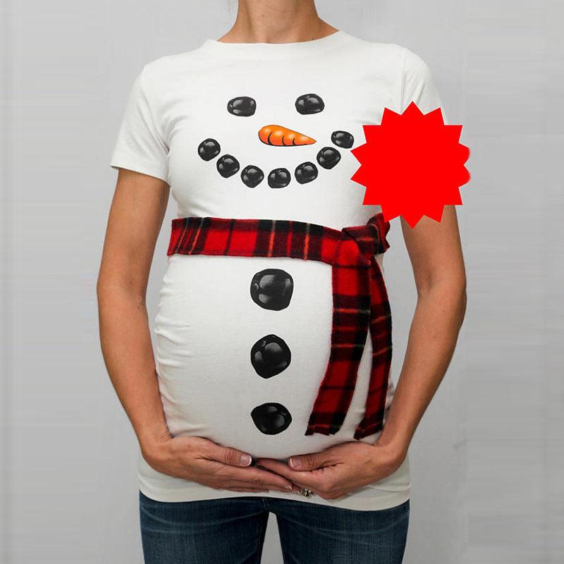 Fashion T-shirt maternity wear - Nioor