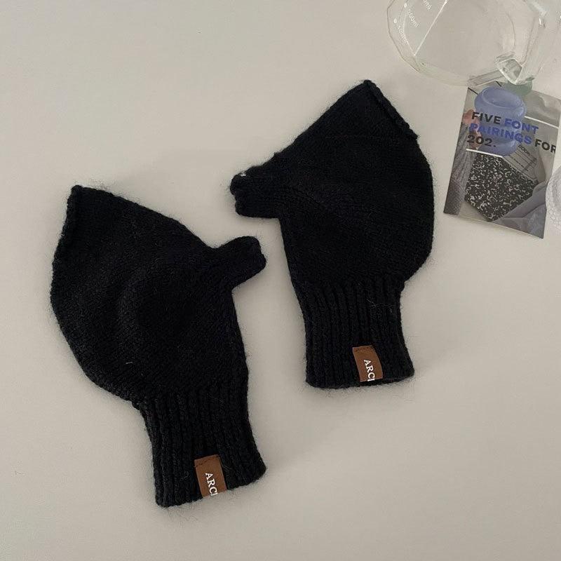 Touch Screen Wool Keep Warm Knitted Gloves - Nioor