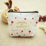 Korean version of fashion new Zakka mini and small zero purse lovely cartoon printing key package coin package wholesale T - Nioor