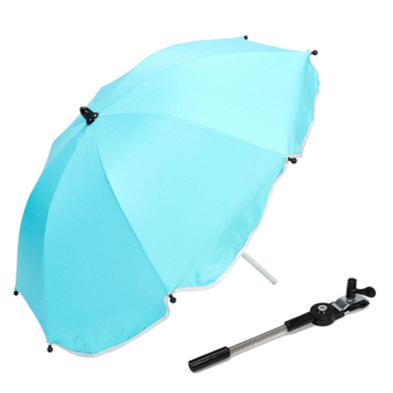 360 Degrees Pram Umbrellas Cart Accessories Adjustable Stroller Umbrella - Nioor