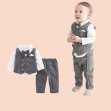 Baby new style gentleman handsome split clothes